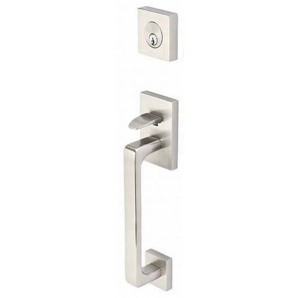 Emtek Satin Nickel Handleset 4830SQUUS15 4830SQUUS15 - main